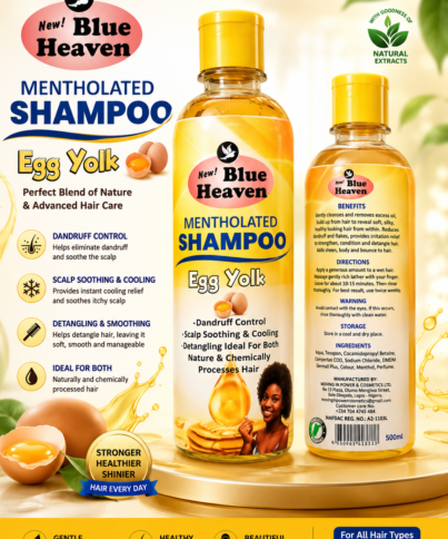 BLUE HEAVEN® MENTHOLATED SHAMPOO
